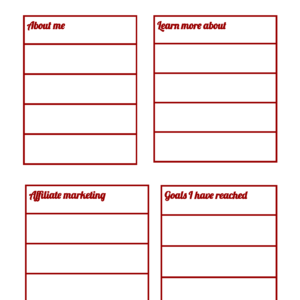 weekly planner