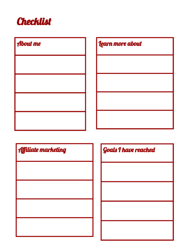 weekly planner