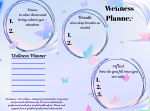 Calm Wellness Planner